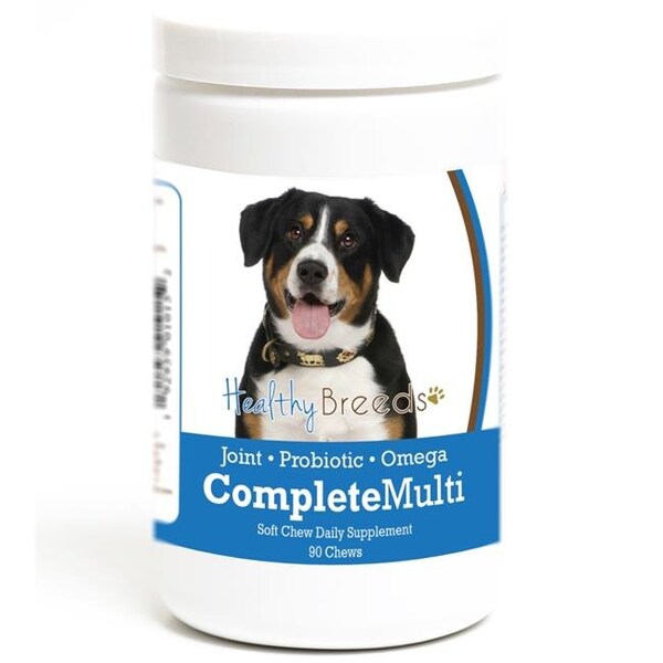 Healthy Breeds 192959010152 Entlebucher Mountain Dog all in one Multivitamin Soft Chew - 90 Count 192959010152 - main